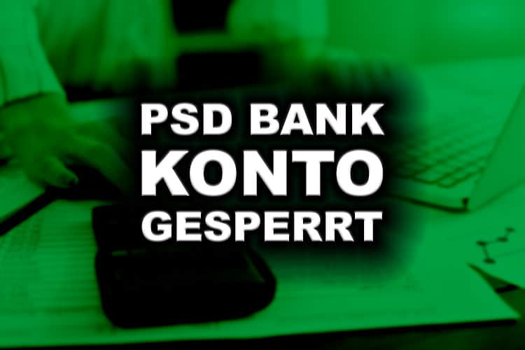 PSD Bank Konto gesperrt? Rechtsanwalt hilft!